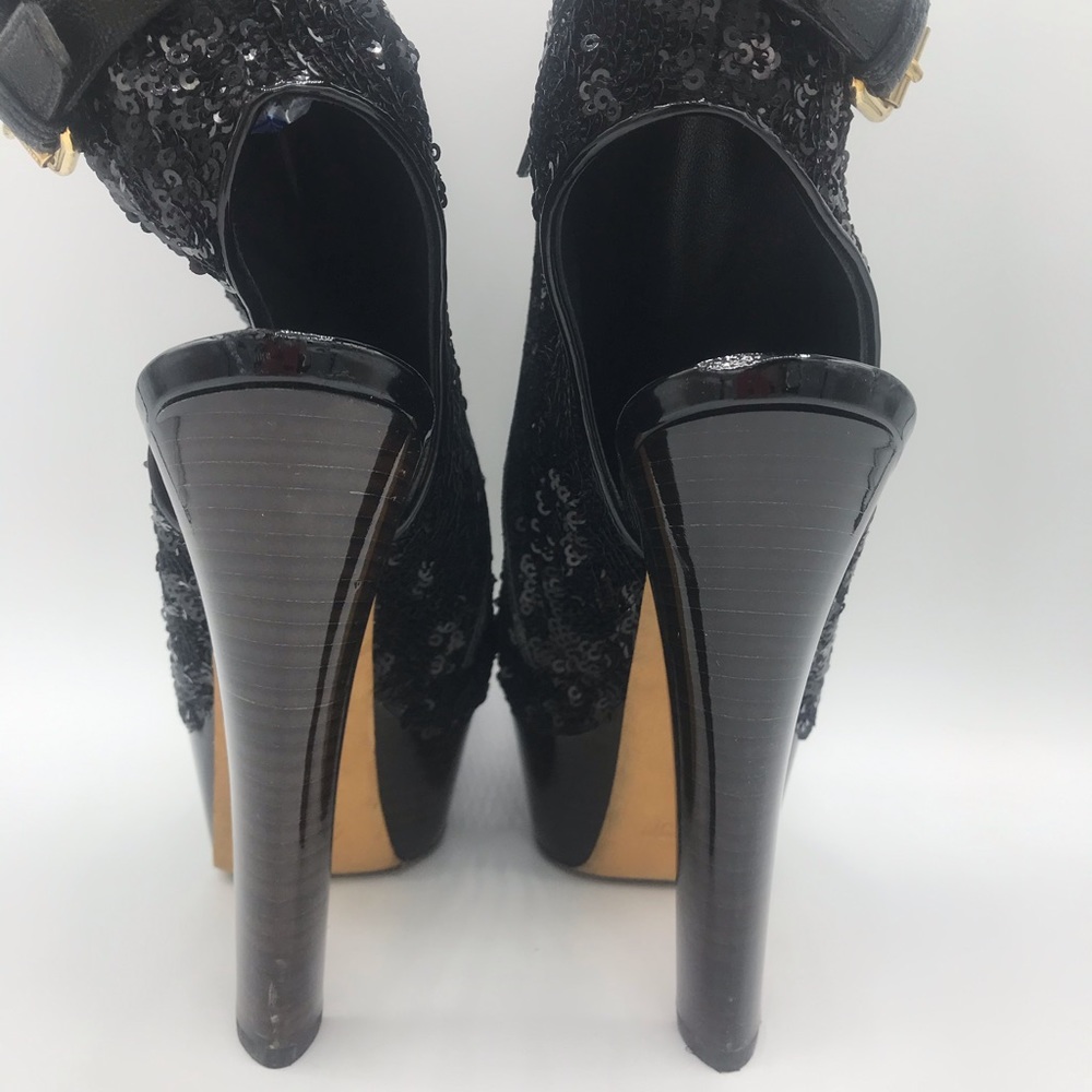 Louis Vuitton Runway Peep Toe Platform Ankle Boots - Picture 10 of 16